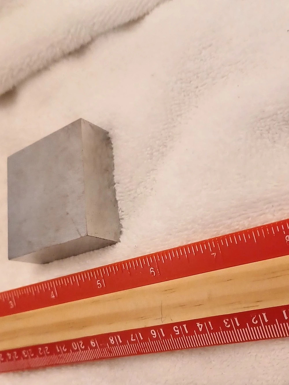 Gray Rectangular Block Sculpture Decor - Picture 4 of 6